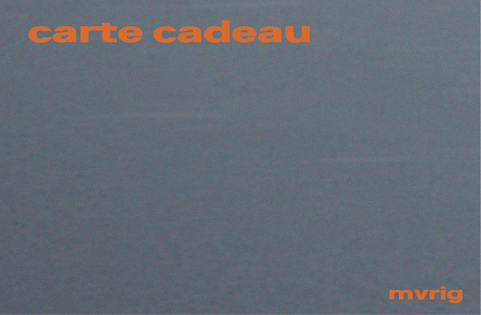Carte-cadeau mvrig.studio